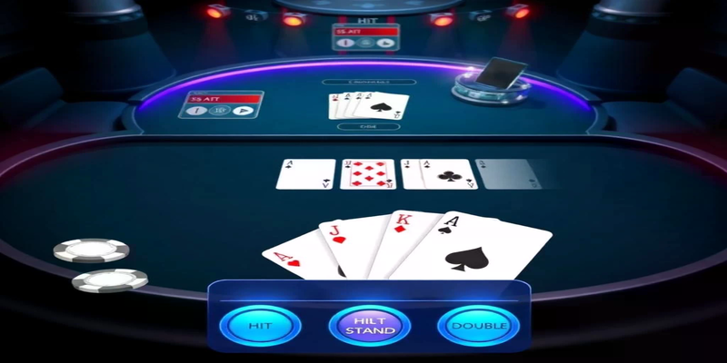 Luật Chơi Blackjack: Hướng Dẫn Cơ Bản Cho Người Mới Bắt Đầu 4 Các Hành Động Cơ Bản Trong Blackjack